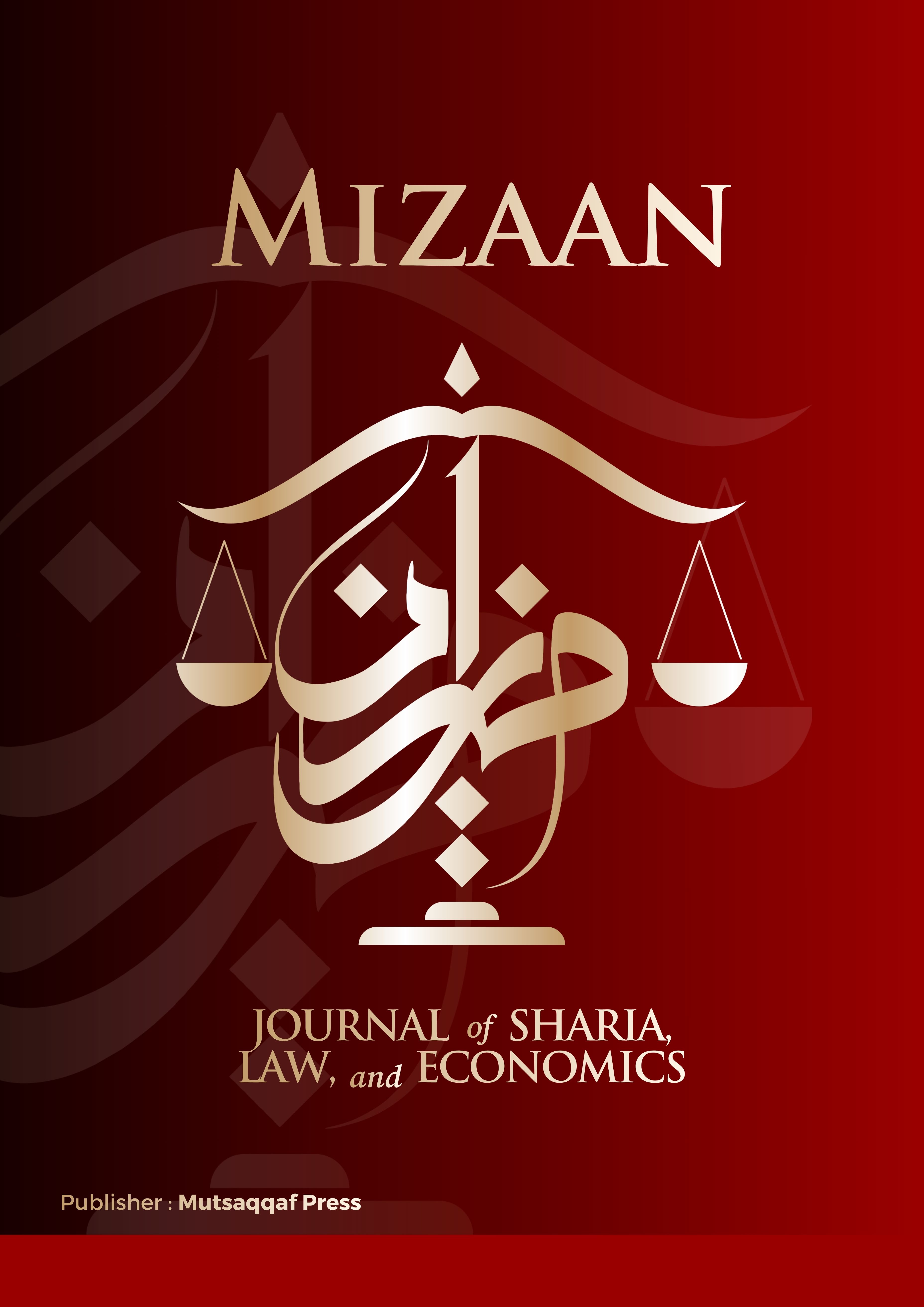 					View Vol. 1 No. 1 (2026): Mizaan: Journal of Sharia, Law, and Economics
				